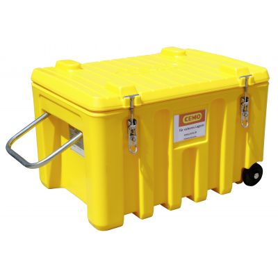 CEMbox Trolley 150 l, amarillo