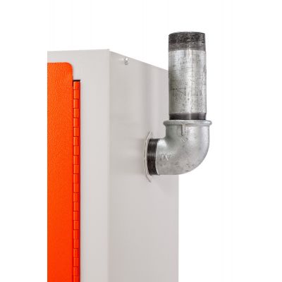 Adaptador para el conducto de ventilación del armario de almacenamiento de baterías FMplus