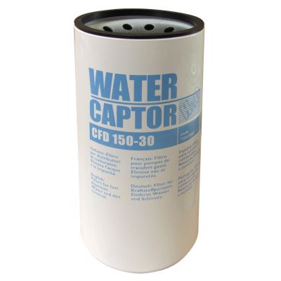 Filtro con colector de agua, max. 150 l/min